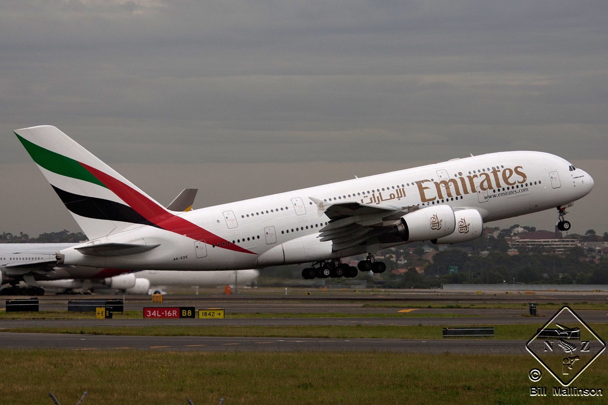 A6-EDE · Airbus A380-861 · (SYD / YSSY)