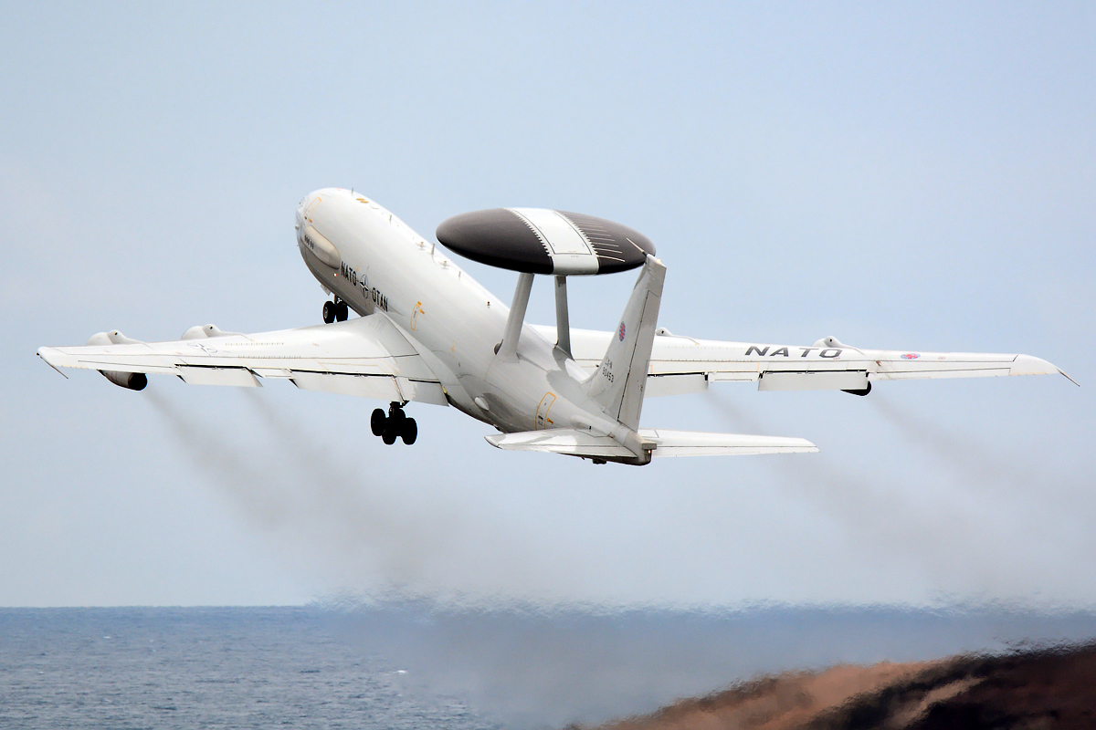 LX-N90453 · Boeing E-3A Sentry · (LPA / GCLP)