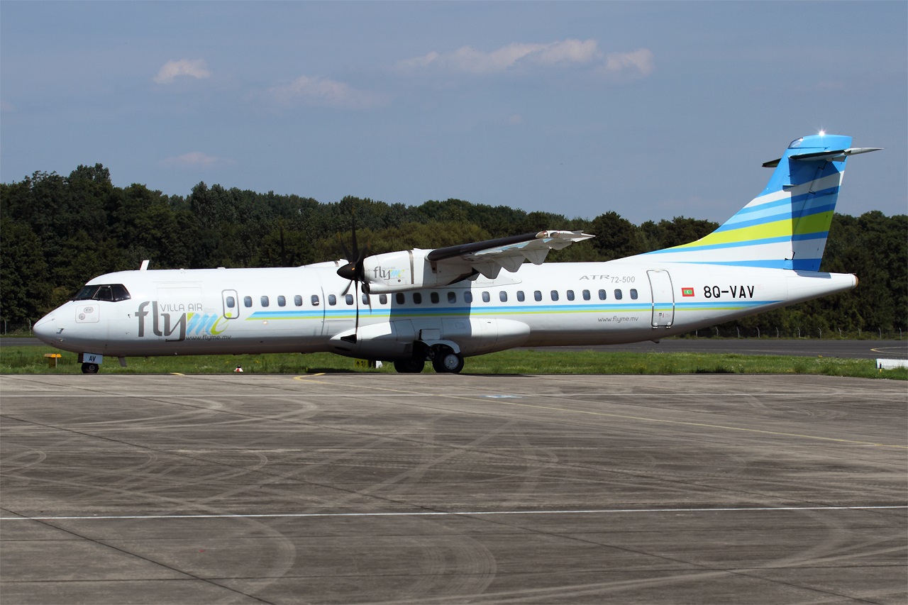 8Q-VAV · ATR-72-500 · (MGL / EDLN)