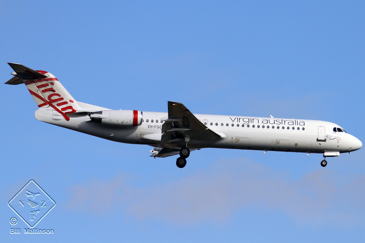 VH-FSQ · Fokker 100 · (PER / YPPH)