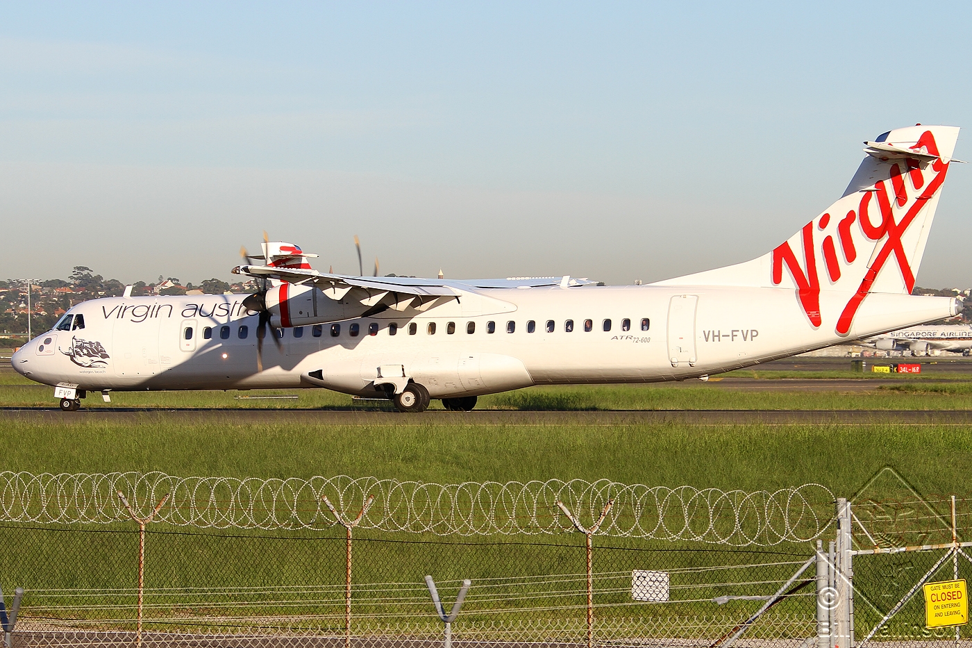 VH-FVP · ATR-72-600 · (SYD / YSSY)