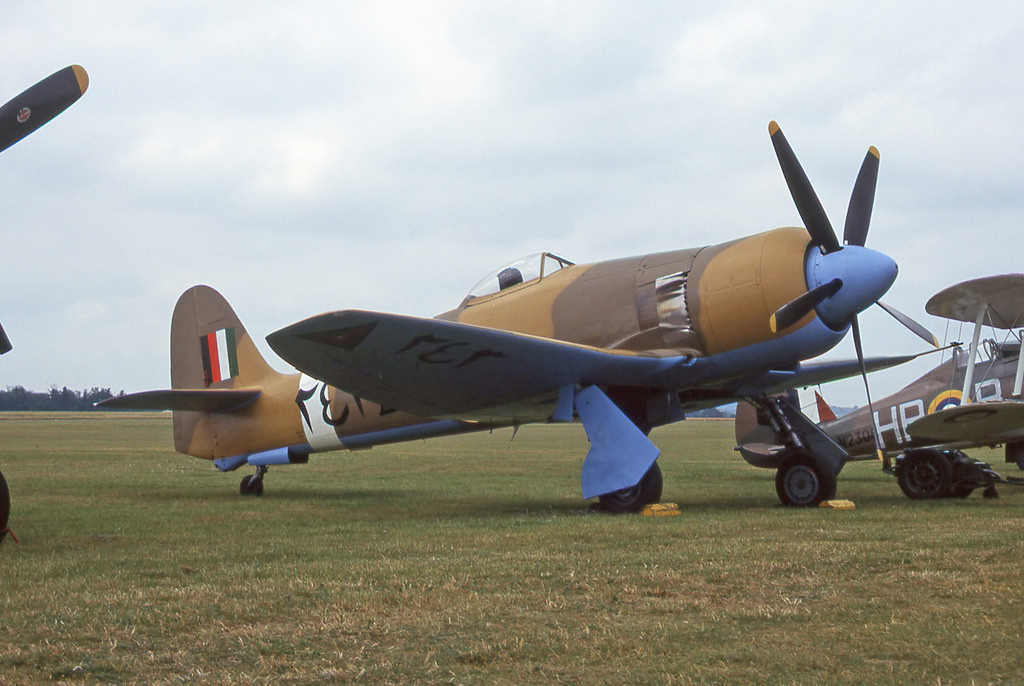 G-BTTA · Hawker Fury FB10 · (FFD / EGVA)