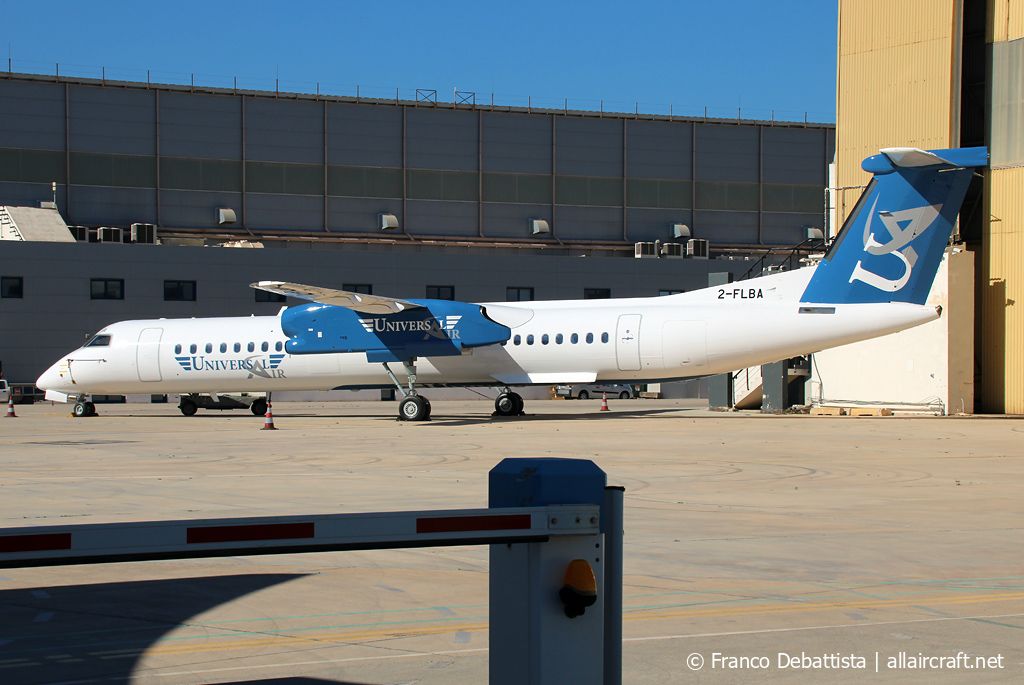 2-FLBA · Bombardier Dash 8-Q402 · (MLA / LMML)