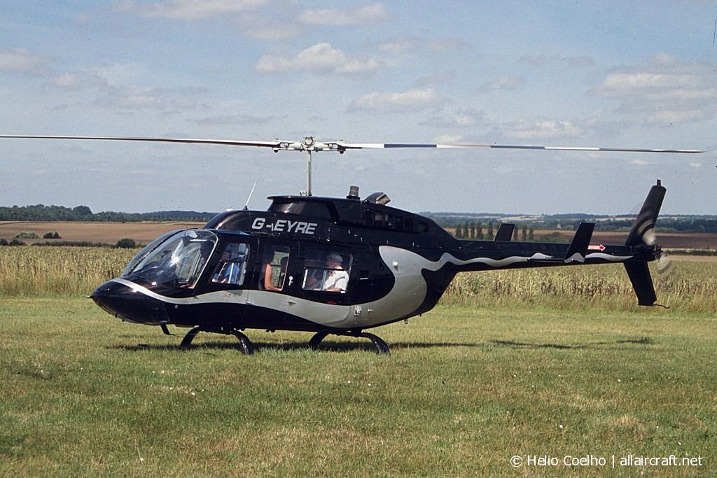 G-EYRE · Bell 206L-1 · (EGSU)