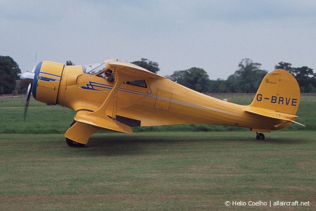 G-BRVE · Beech D17S · (EGTH)