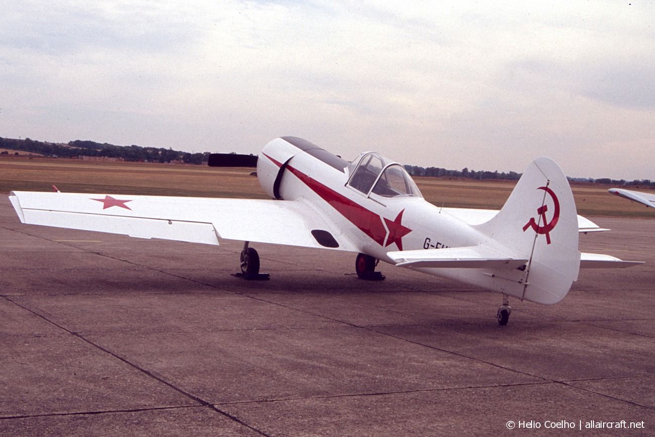 G-FUNK · Yakovlev Yak-50 · (EGSU)