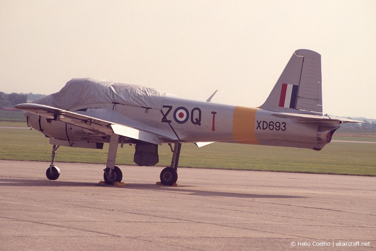 G-AOBU · Hunting Percival P-84 Jet Provost T.1 · (EGSU)