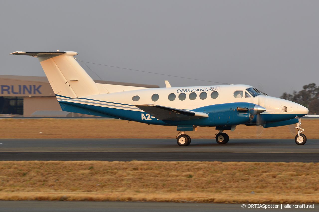 A2-AGO · Beechcraft B200 Super King Air · (JNB / FAOR)