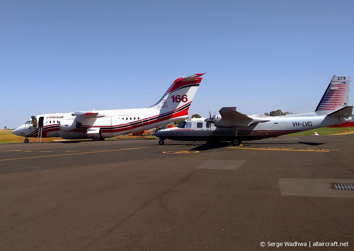 VH-LVG · Rockwell 690B Turbo Commander · (DBO / YSDU)