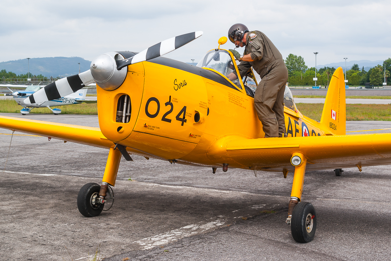 CS-AZX · OGMA DHC-1 Chipmunk T20 · (BGZ / LPBR)