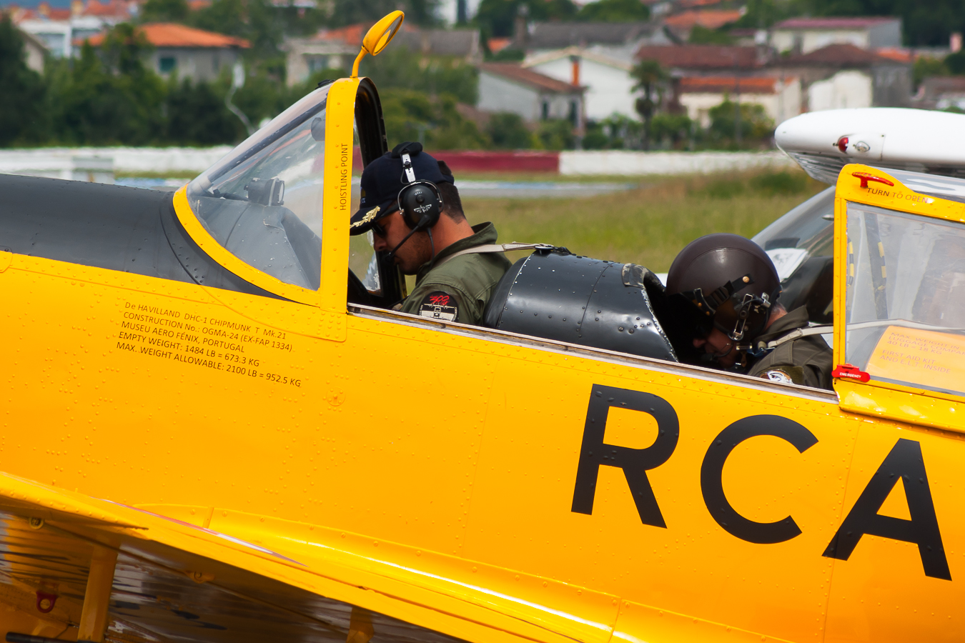 CS-AZX · OGMA DHC-1 Chipmunk T20 · (BGZ / LPBR)