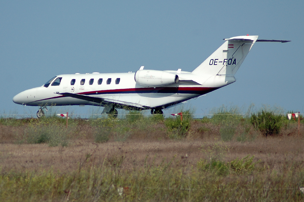 OE-FOA · Cessna 525A CitationJet CJ2 Plus · (MAH / LEMH)