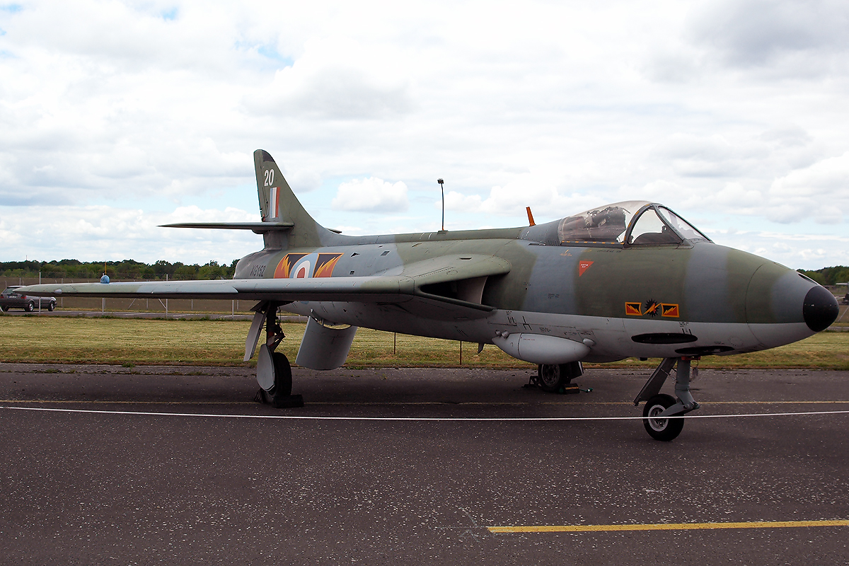 XG152 · Hawker Hunter F6A · (GWW / EDUG)