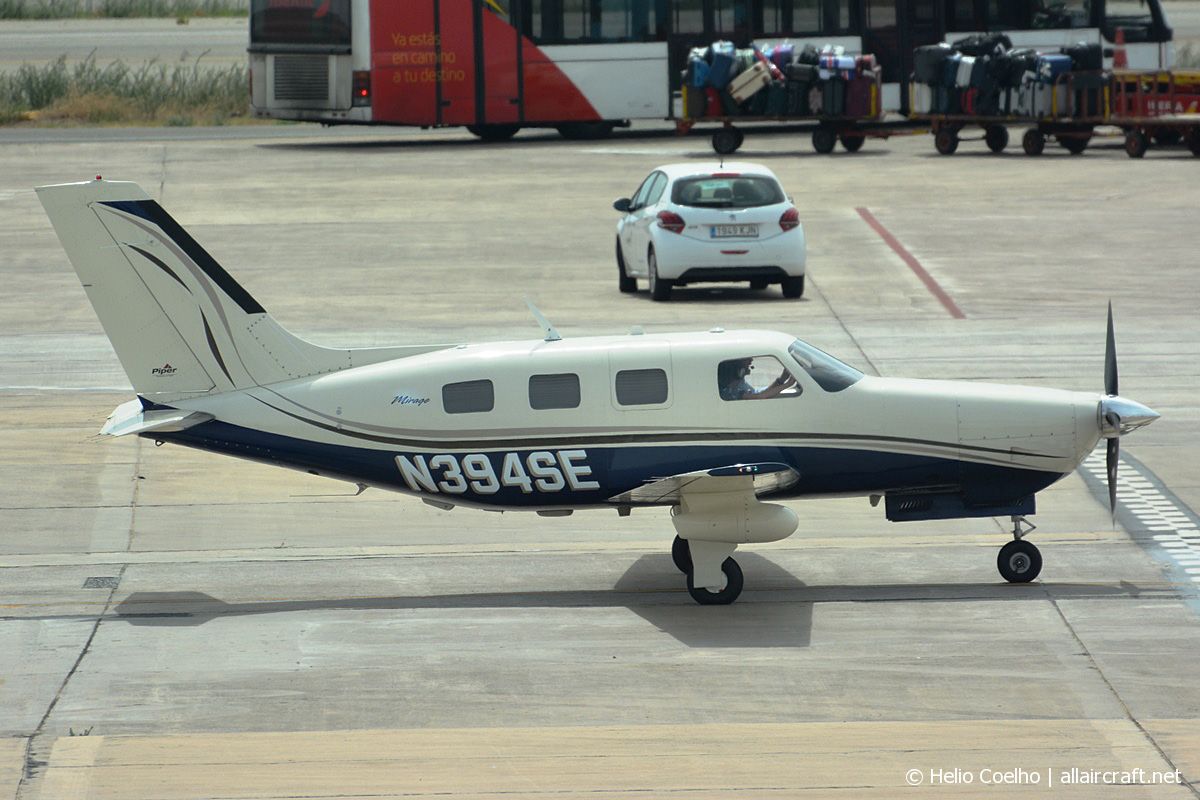 N394SE · Piper PA-46-350P Malibu Mirage · (IBZ / LEIB)