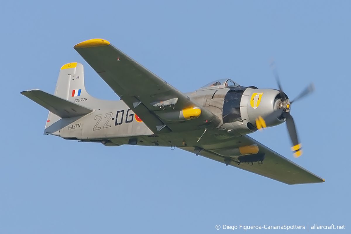 F-AZFN · Douglas A-1 Skyraider · (LFPM)