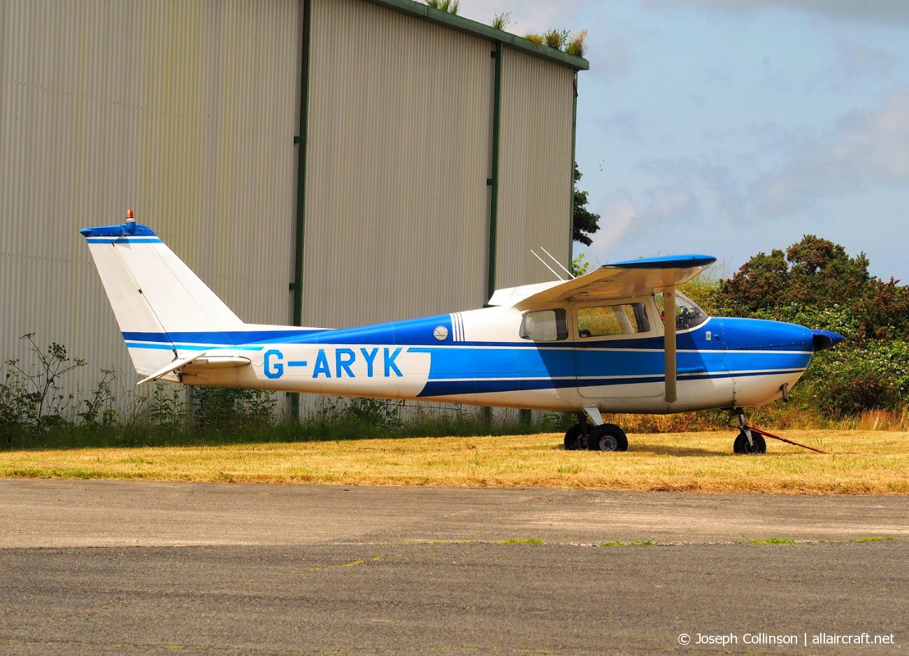 G-ARYK · Cessna 172C · (HAW / EGFE)