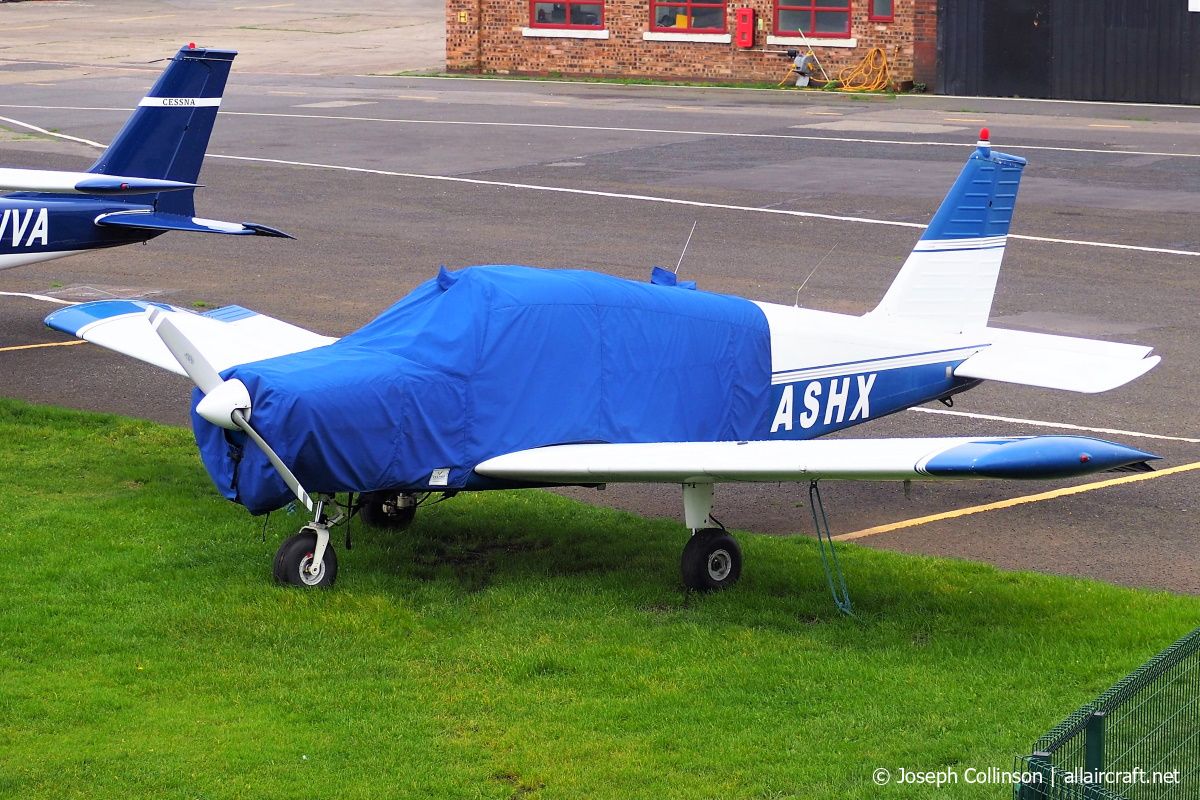 G-ASHX · Piper PA-28-180 Cherokee · (EGCB)