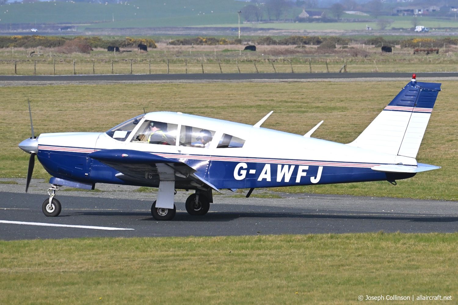 G-AWFJ · Piper PA-28R-180 Cherokee Arrow · (EGCK)