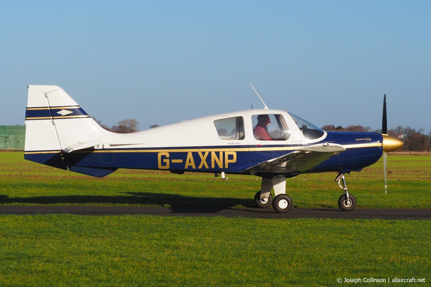 G-AXNP · Beagle B-121 Pup Series 2 · (EGCV)