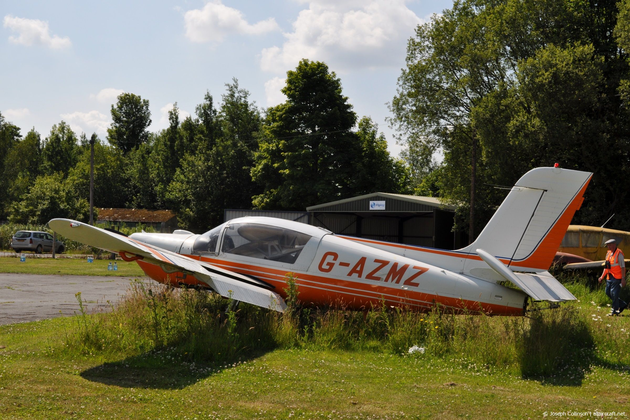 G-AZMZ · Socata MS.893A Commodore 180 · (EGBO)