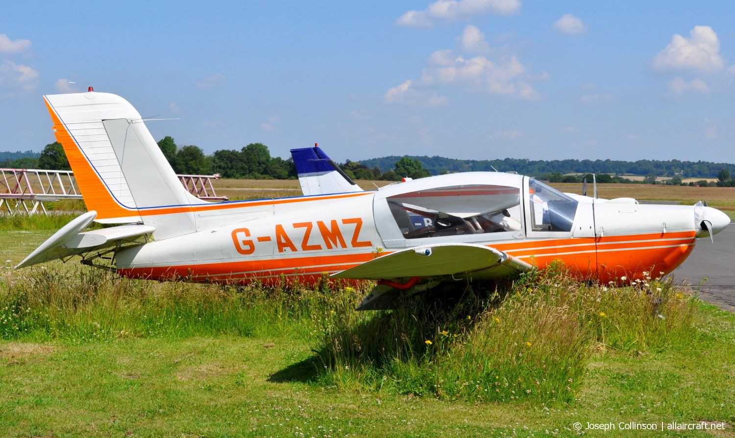 G-AZMZ · Socata MS.893A Commodore 180 · (EGBO)