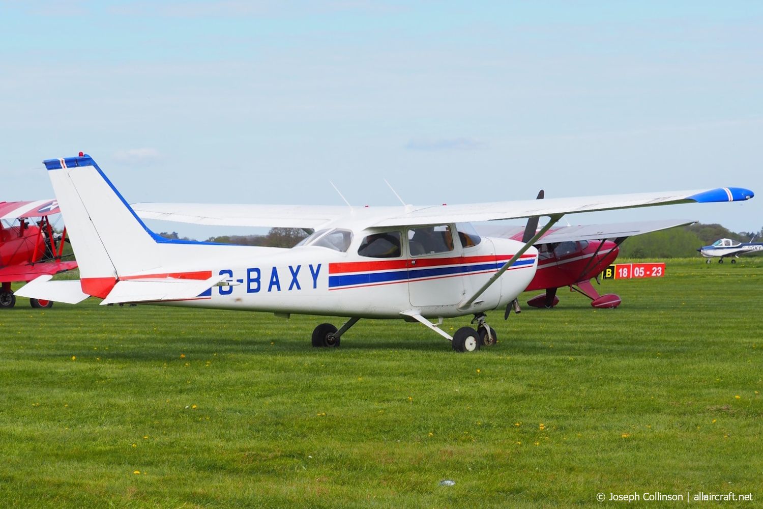 G-BAXY · Cessna 172M Skyhawk II · (EGCV)