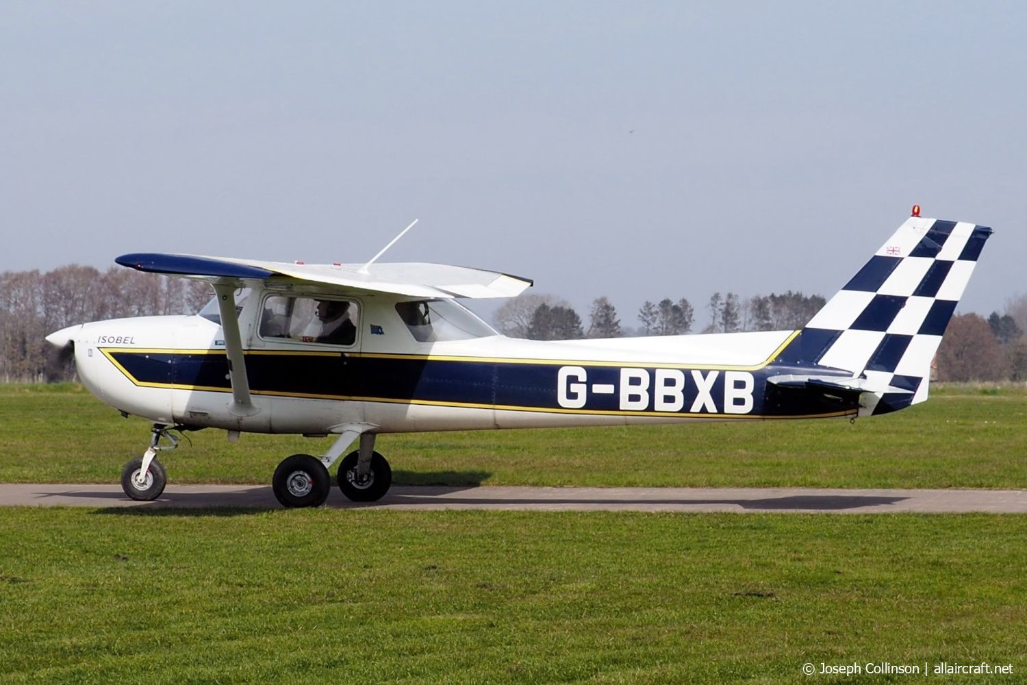 G-BBXB · Cessna A150L Aerobat · (EGCV)