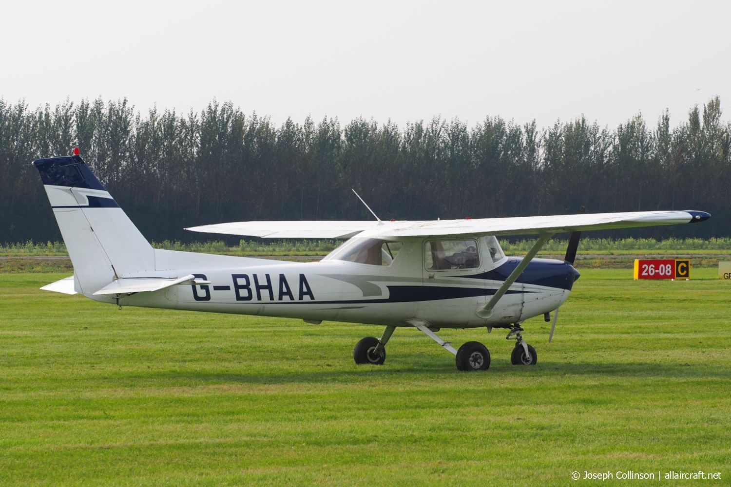 G-BHAA · Cessna 152 · (EGBS)