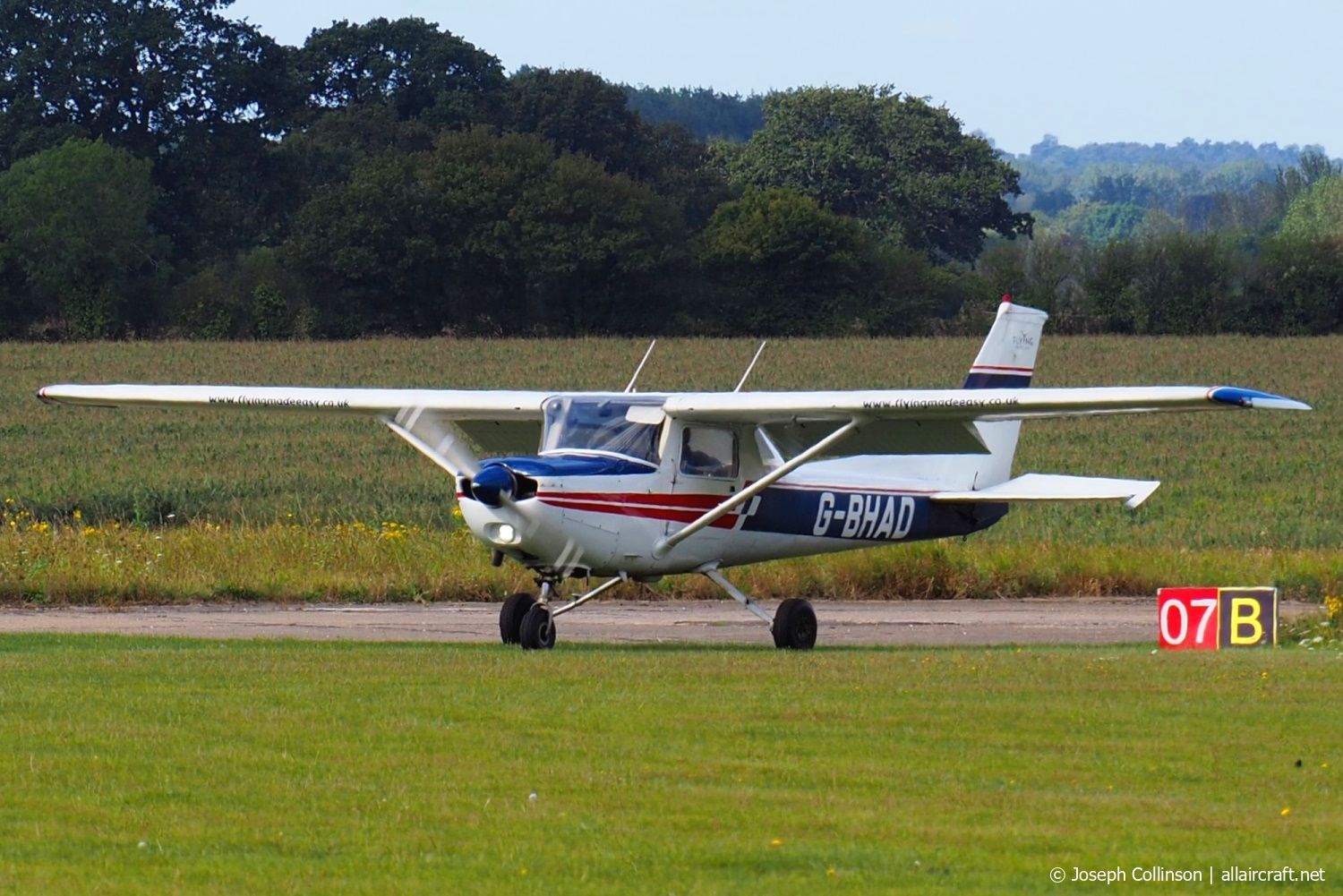 G-BHAD · Cessna A152 Aerobat · (EGSV)