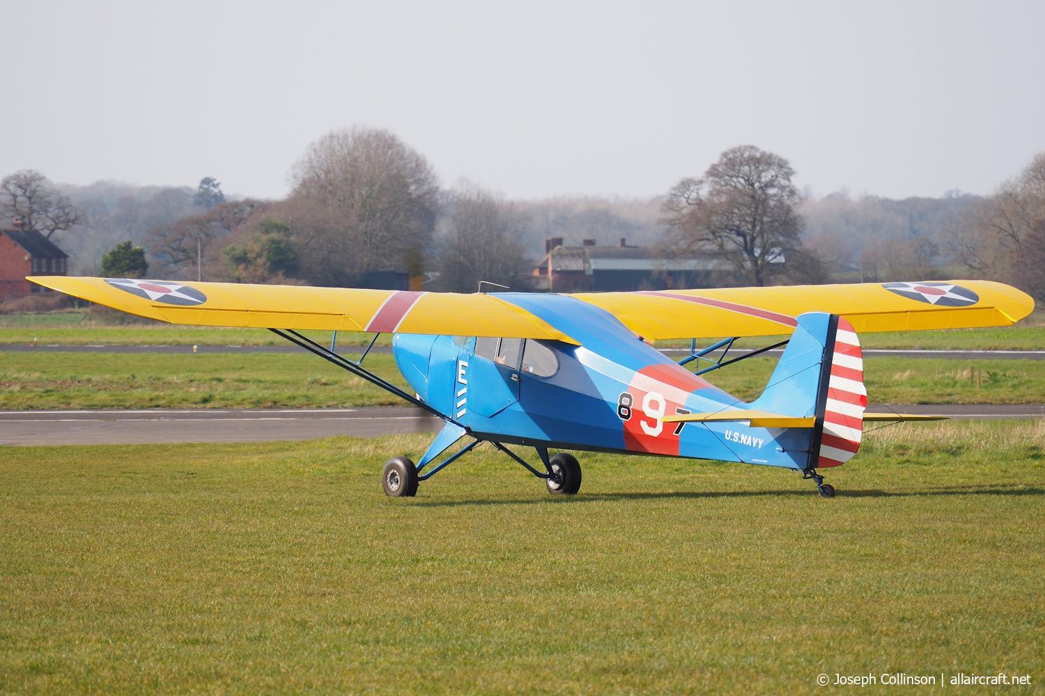 G-BJEV · Aeronca 11AC Chief · (EGCV)