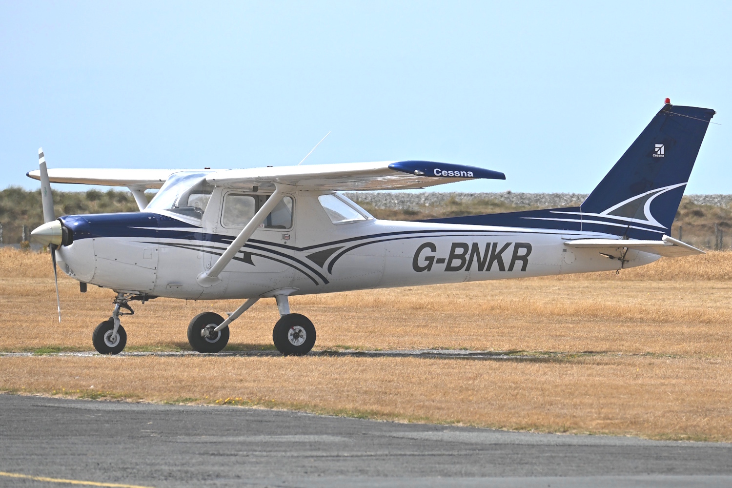 G-BNKR · Cessna 152 · EGCK