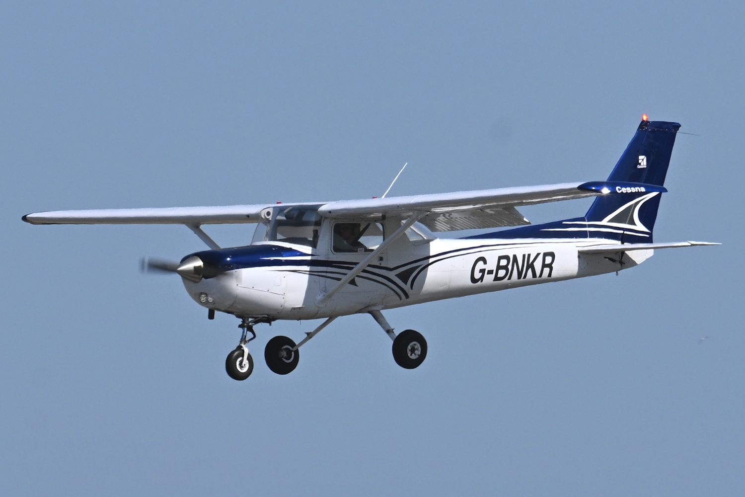 G-BNKR · Cessna 152 · EGCK