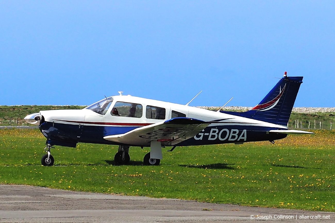 G-BOBA · Piper PA-28R-201 Arrow III · (EGCK)