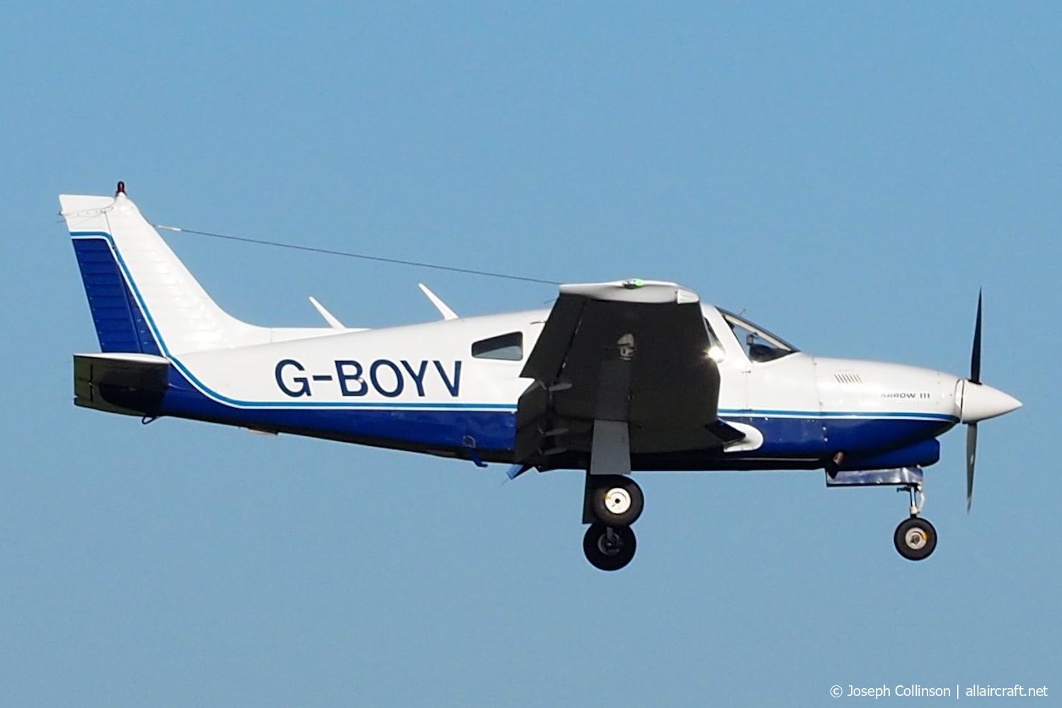 G-BOYV · Piper PA-28R-201T Turbo Cherokee Arrow III · (EGCK)