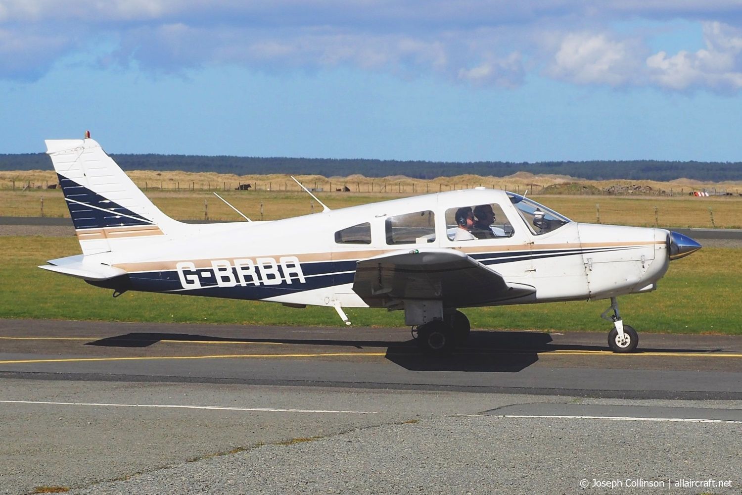G-BRBA · Piper PA-28-161 Cherokee Warrior II · (EGCK)