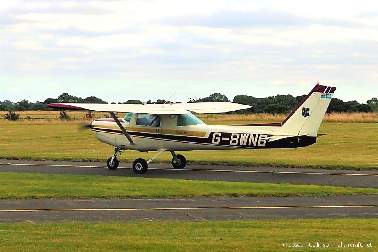 G-BWNB · Cessna 152 · (EGBG)