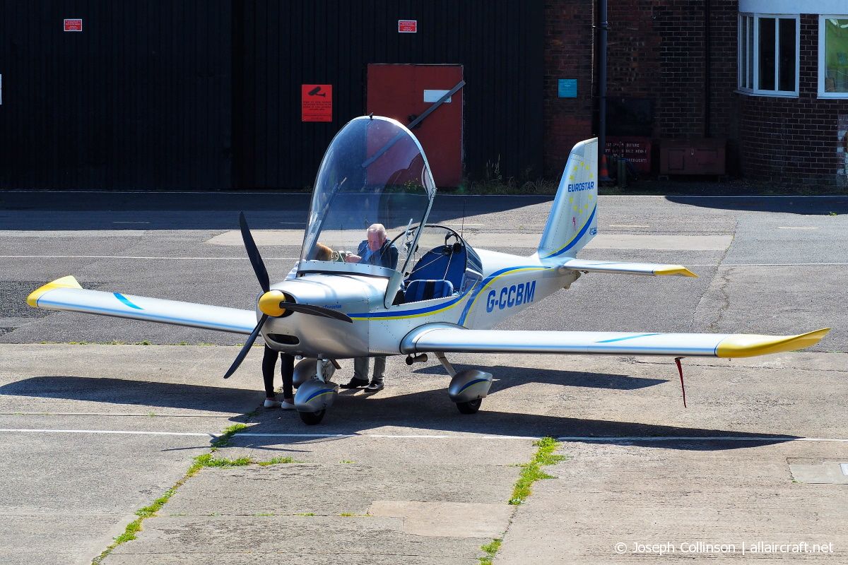 G-CCBM · Aerotechnik EV-97 Eurostar · (EGCB)