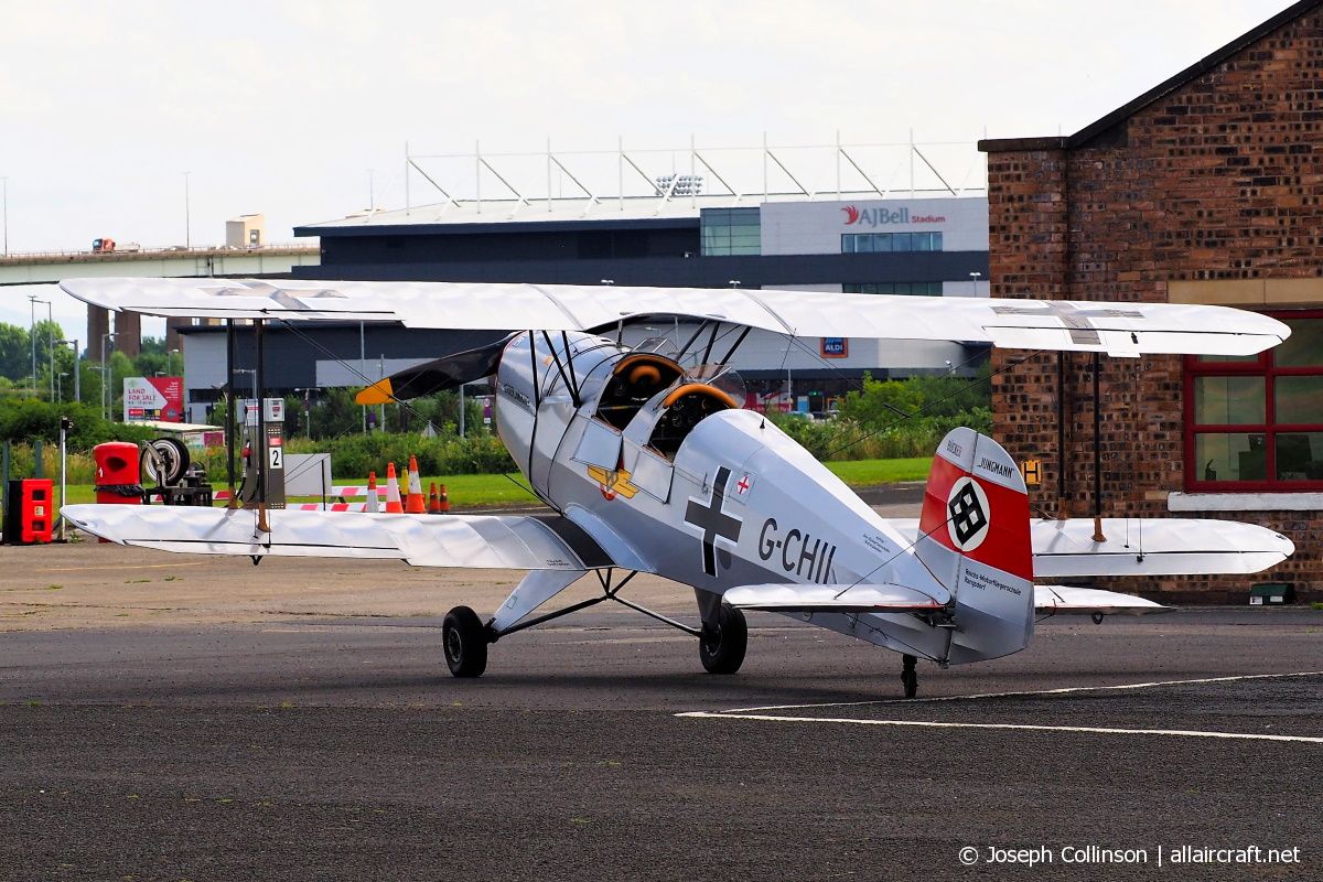 G-CHII · CASA 1-131E Jungmann · (EGCB)