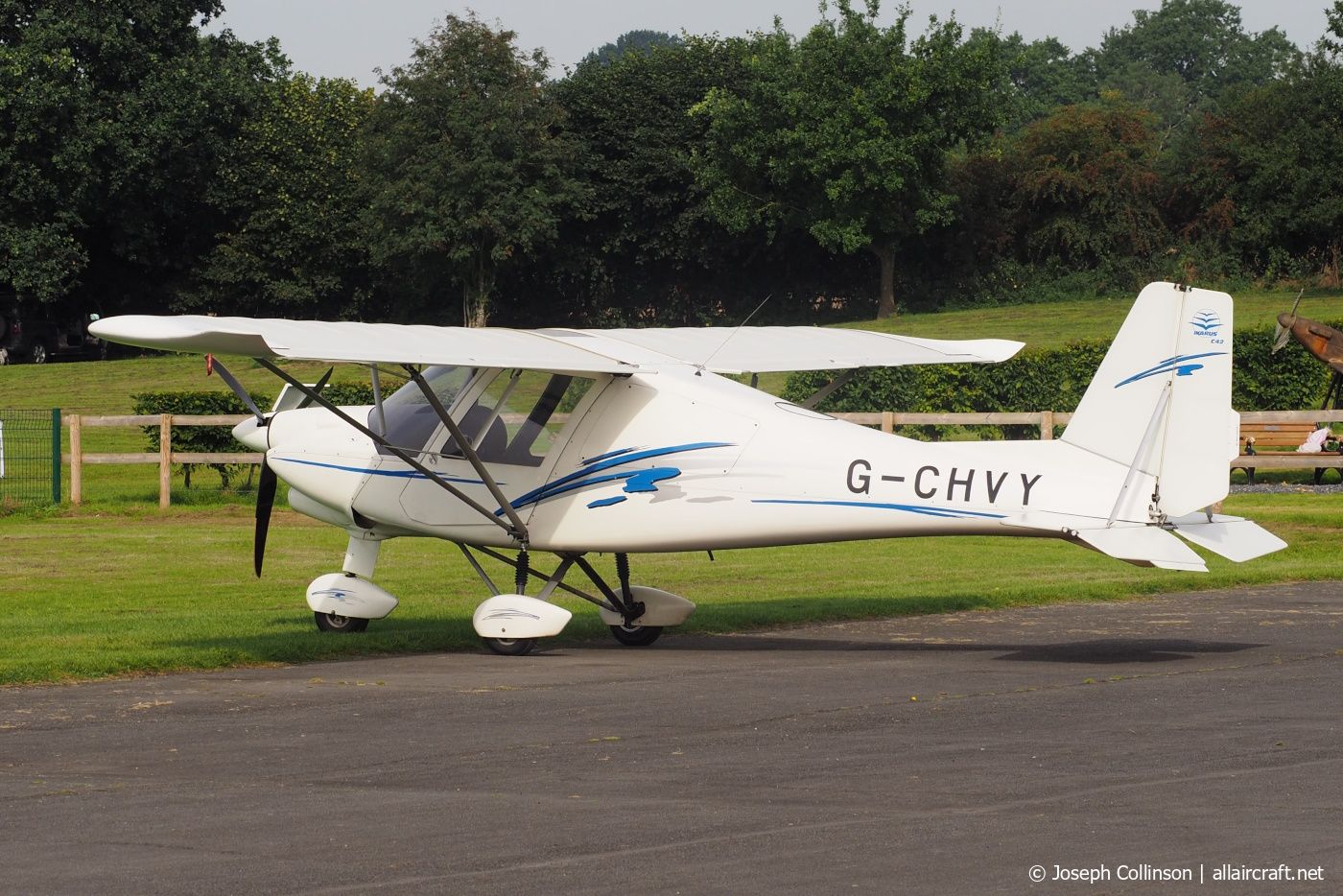G-CHVY · Comco Ikarus C42 FB80 Bravo · (EGBS)