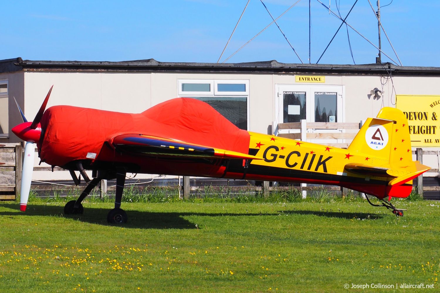 G-CIIK · Yakovlev Yak-55 · (EGTU)