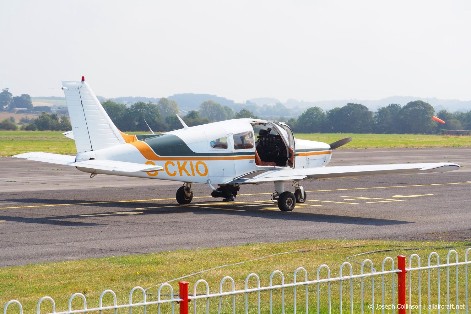 G-CKIO · Piper PA-28-151 Cherokee Warrior · (NQT/EGBN)