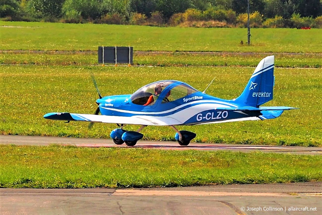 G-CLZO · Evektor EV-97 SportStar · (GLO / EGBJ)