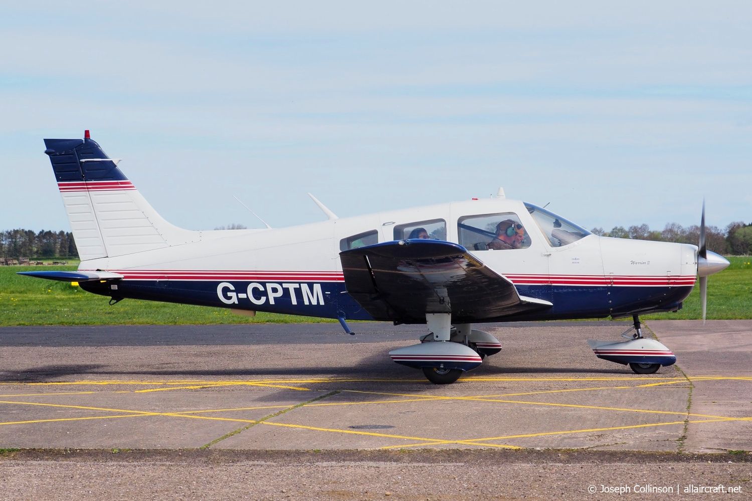 G-CPTM · Piper PA-28-151 Cherokee Warrior · (TSN / ZBTJ)