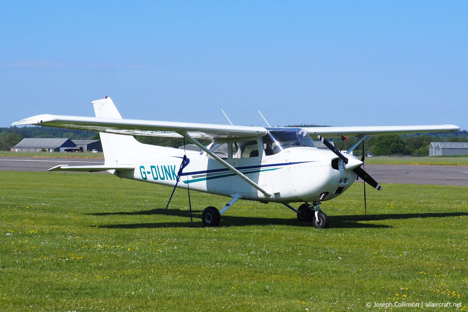 G-DUNK · Cessna F172M Skyhawk · (EGTU)