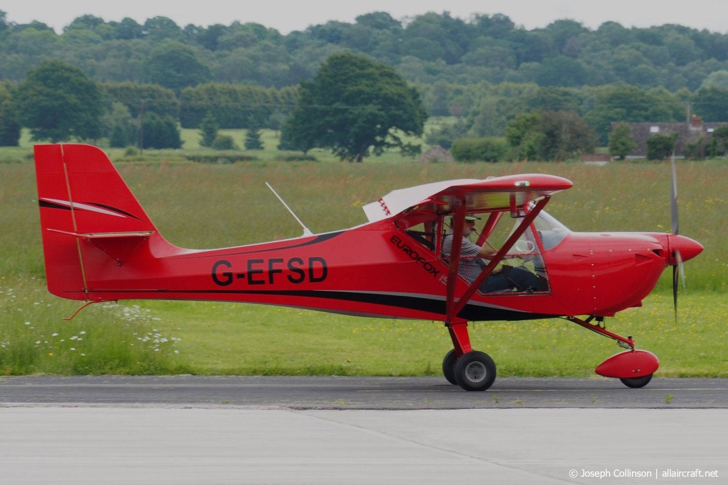 G-EFSD · Aeropro Eurofox 912(IS) · (EGBO)
