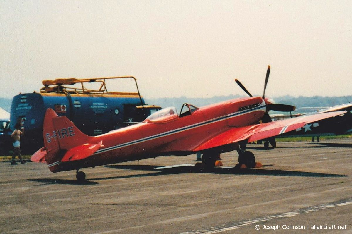 G-FIRE · Supermarine Spitfire Mk FRXIVe · (EGCD)