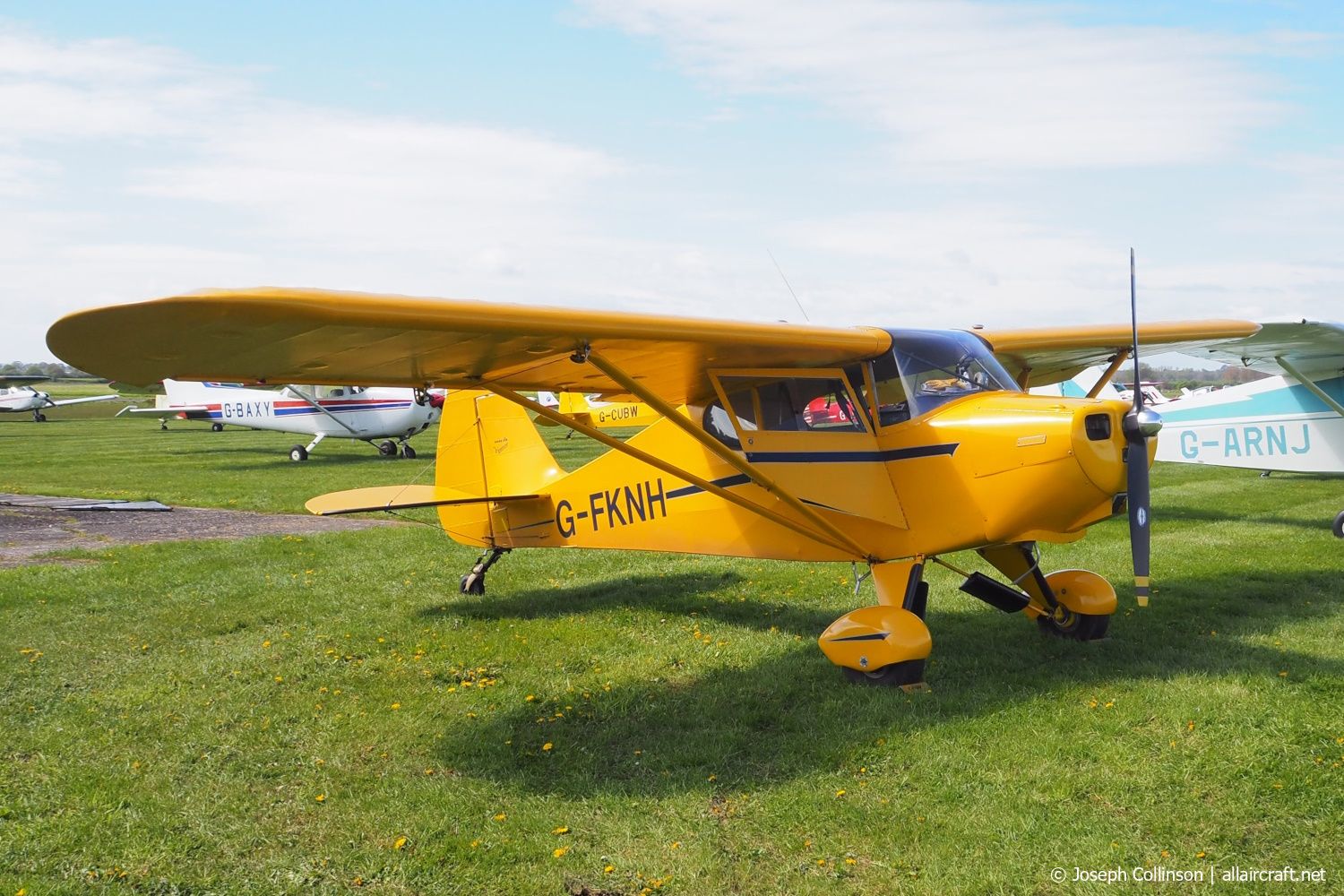 G-FKNH · Piper PA-15 Vagabond · (EGCV)