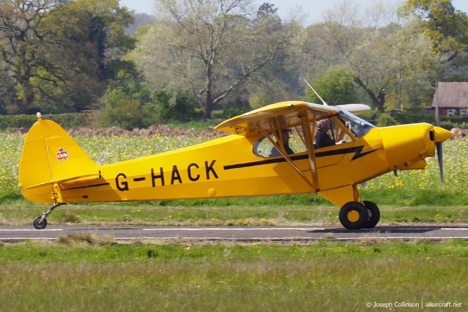 G-HACK · Piper PA-18-150 Super Cub · (EGCV)