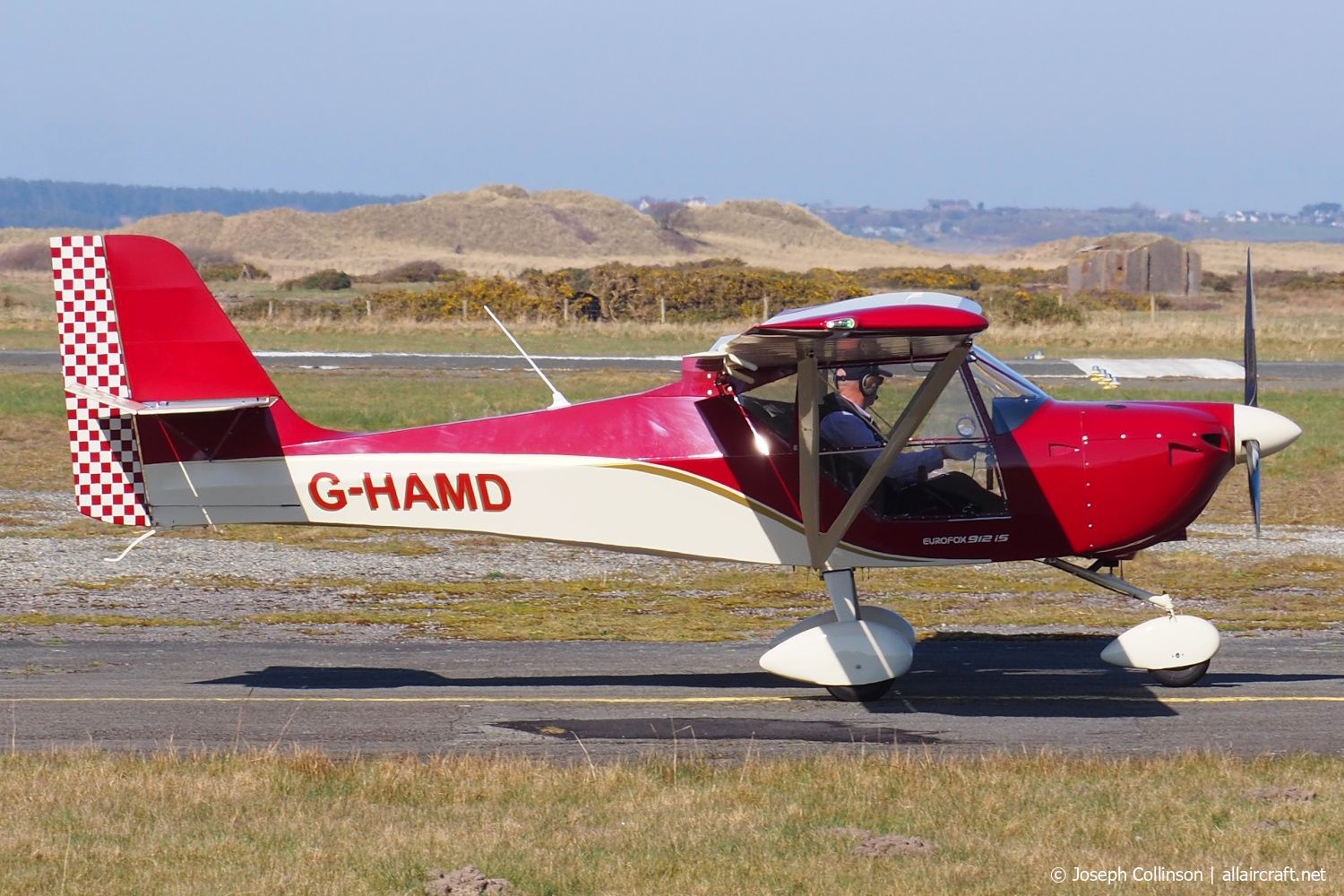 G-HAMD · Aeropro Eurofox 3K · (EGCK)
