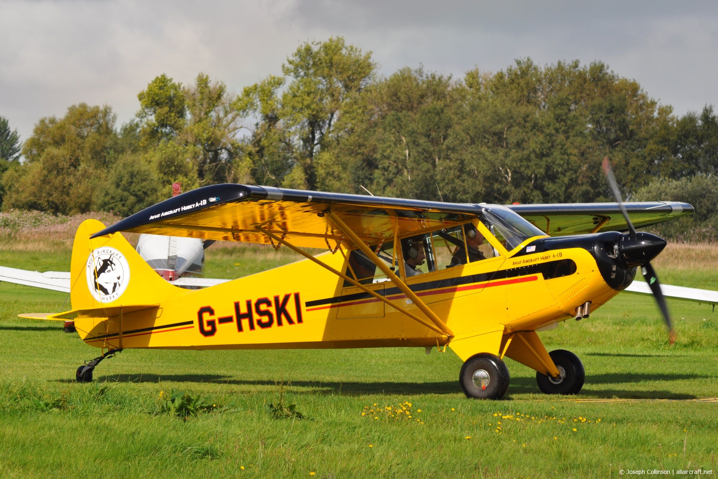 G-HSKI · Aviat A-1B Husky · (EGCB)